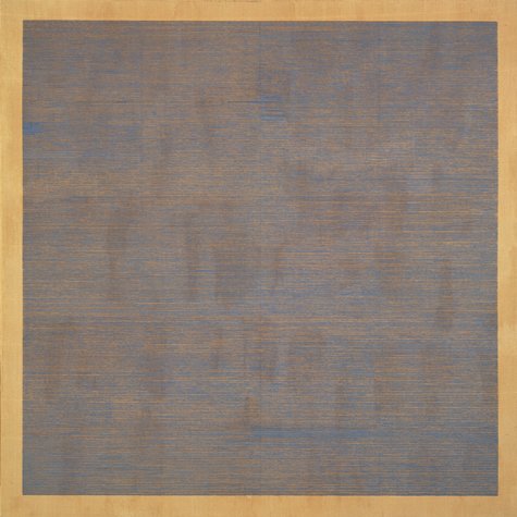 Falling Blue by Agnes Martin (1963)