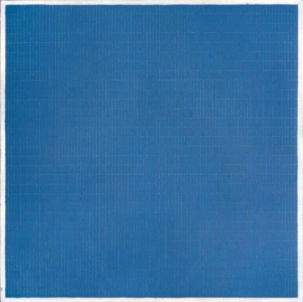 Night Sea by Agnes Martin (1963)