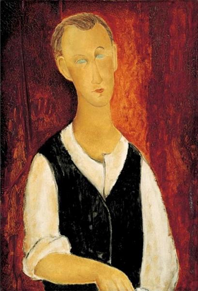 Self-Portrait by Amedeo Modigliani (1919)