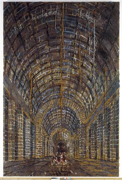 Urd, Verdandi, Skuld (The Norns) by Anselm Kiefer (1983)