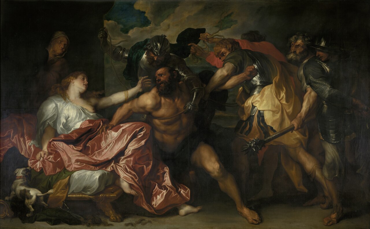 Samson and Delilah by Anthony van Dyck (1630)