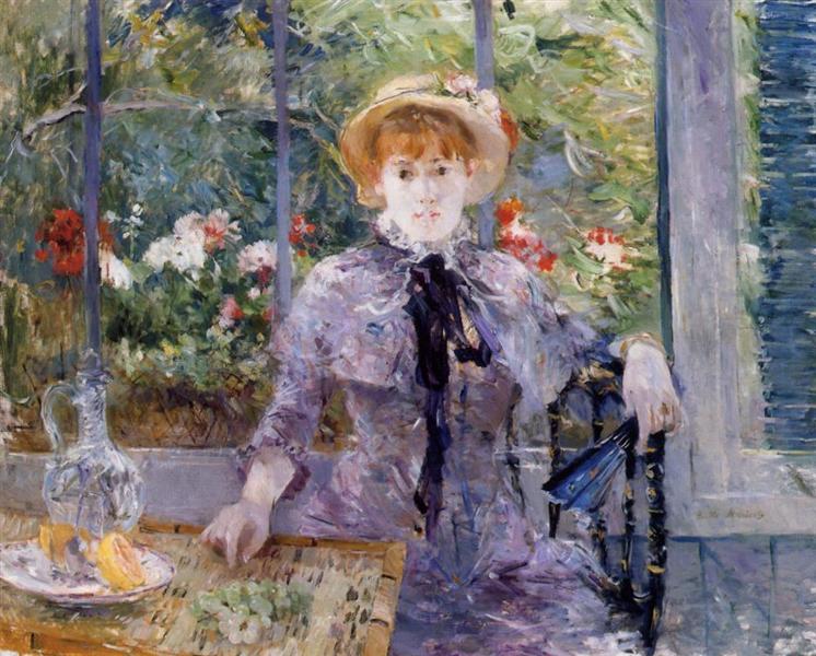 Puerto de Niza by Berthe Morisot (1882)