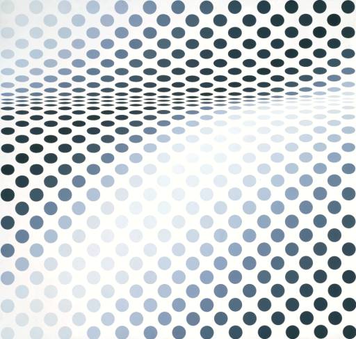 Hesitate by Bridget Riley (1964)