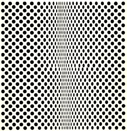 Fission by Bridget Riley (1963)