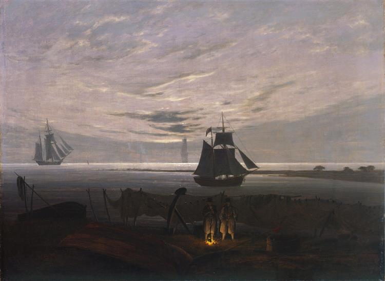 El gran coto by Caspar David Friedrich (1832)