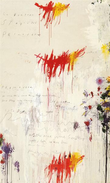 Quattro Stagioni by Cy Twombly (1993)