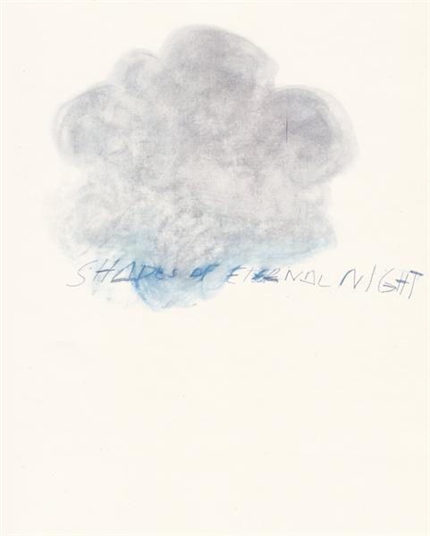 Fifty Days at Iliam: Shades of Eternal Night by Cy Twombly (1978)