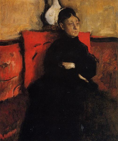 El desfile (Caballos de carreras) by Edgar Degas (1868)