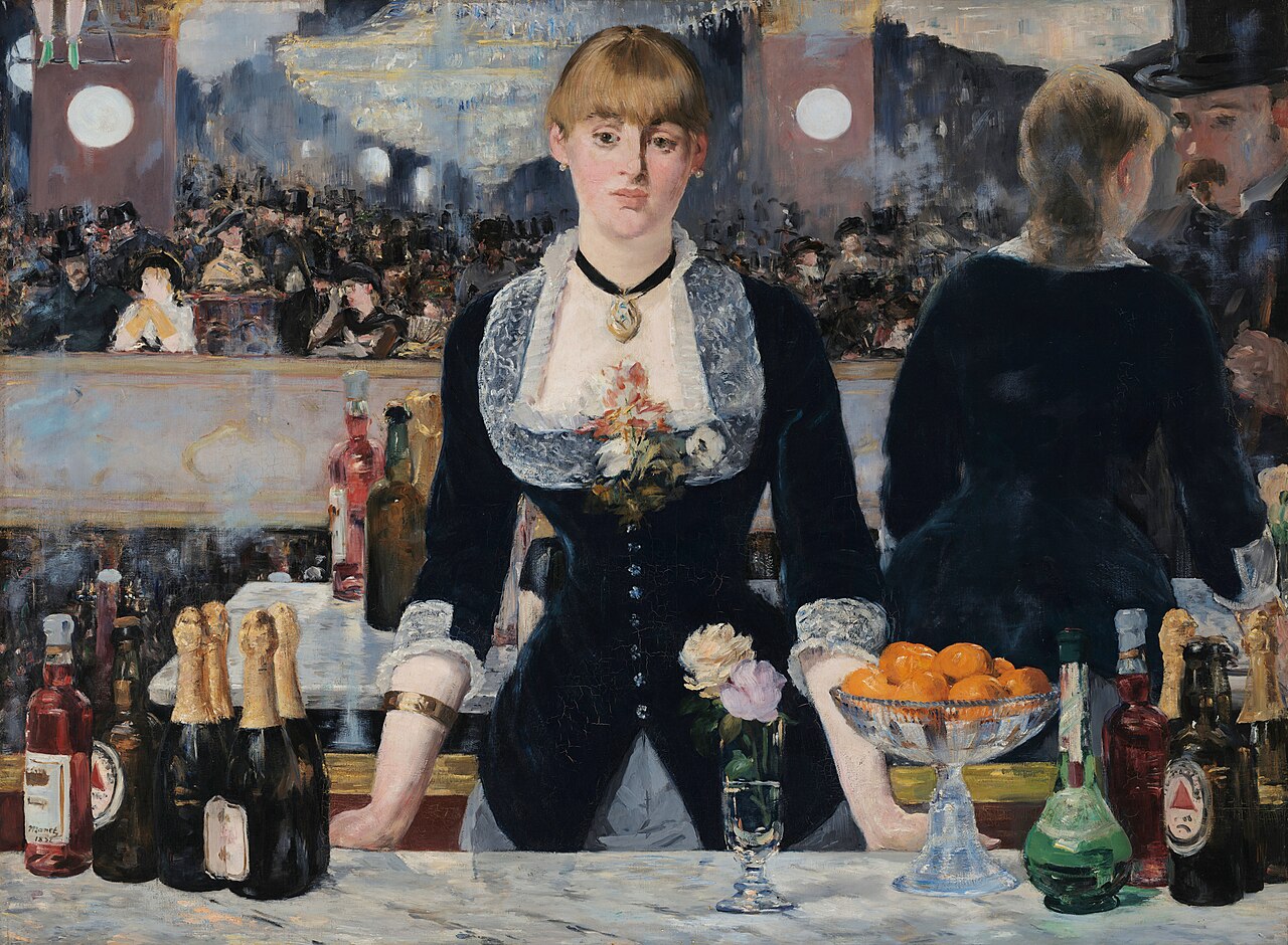 A Bar at the Folies-Bergère by Édouard Manet (1882)