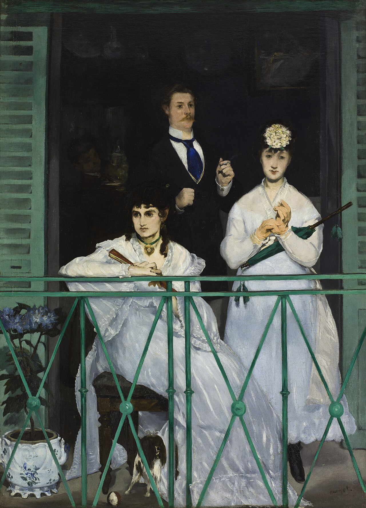 The Balcony by Édouard Manet (1869)