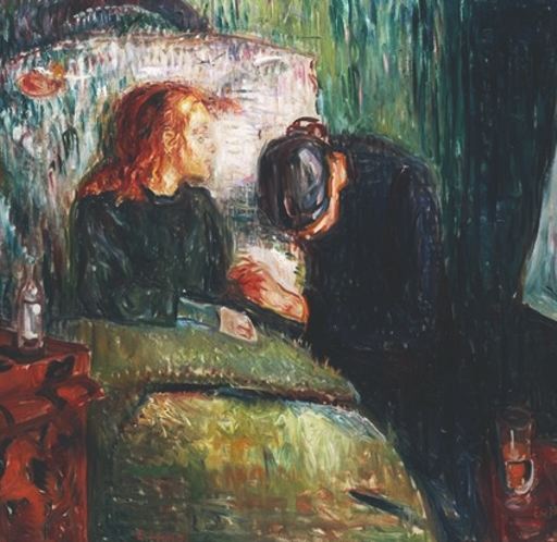 La niña enferma by Edvard Munch (1886)