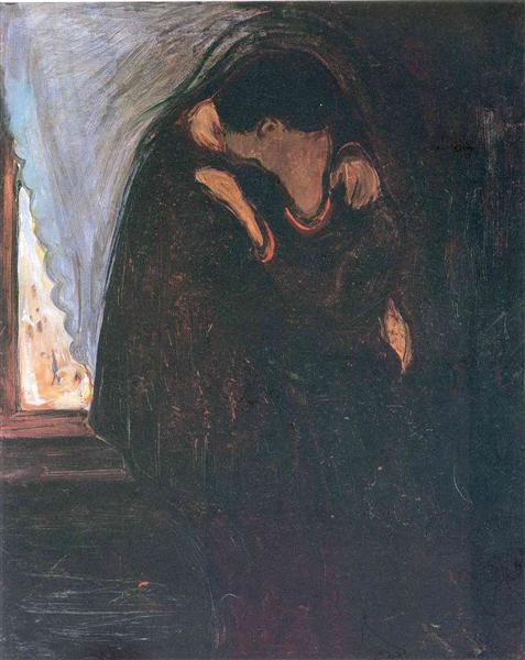 El beso by Edvard Munch (1897)
