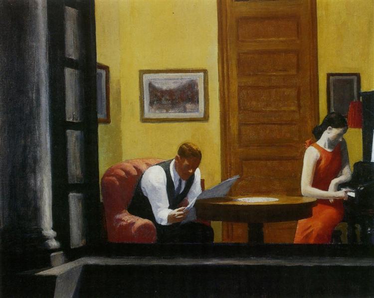 Habitacion en Nueva York by Edward Hopper (1932)