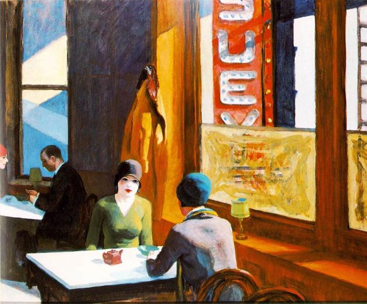 Chop Suey by Edward Hopper (1929)
