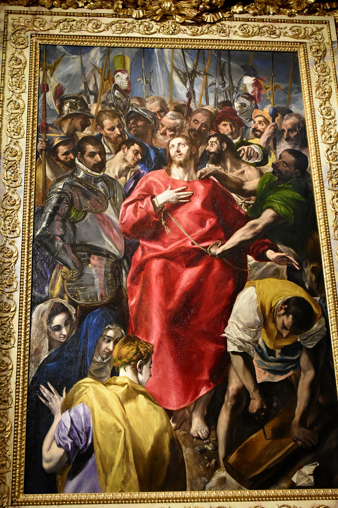 The Disrobing of Christ by El Greco (1579)