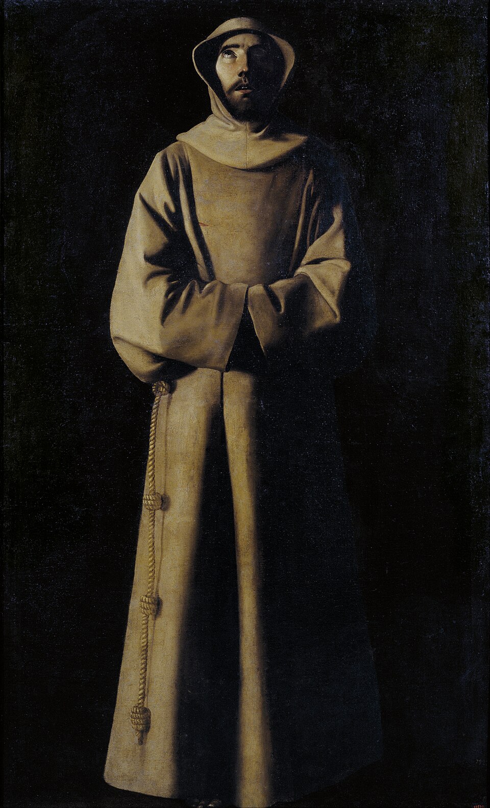 Saint Francis by Francisco de Zurbarán (1635)