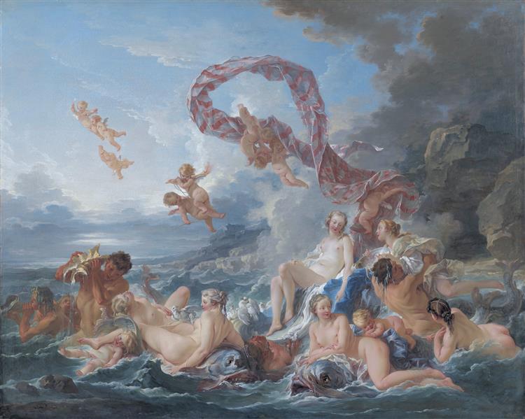 El triunfo de Venus by François Boucher (1740)