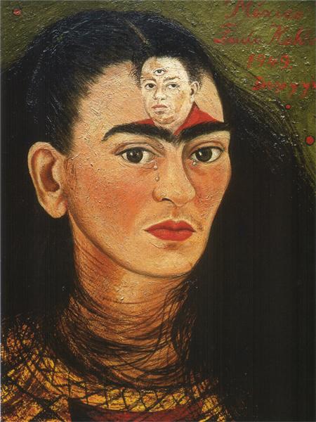 Diego y yo by Frida Kahlo (1949)