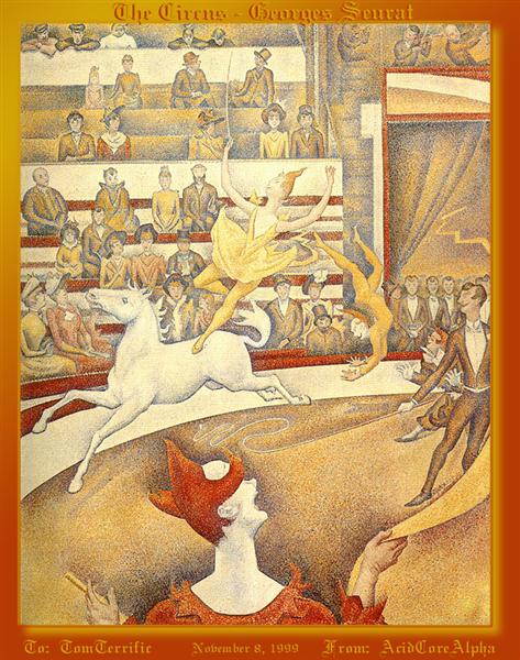 The Circus by Georges Seurat (1891)