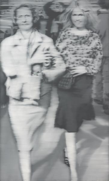 Mother and Daughter (B.) by Gerhard Richter (1965)