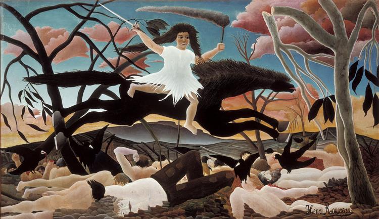 War (The Ride of Discord) by Henri Rousseau (1894)