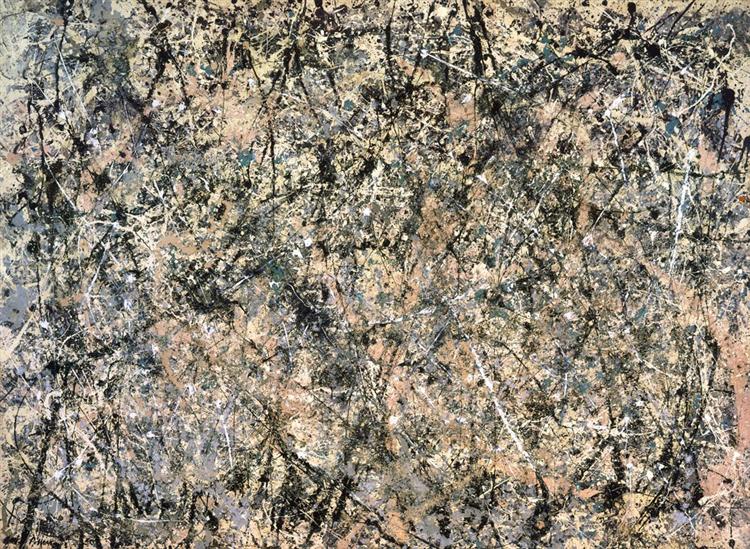 Lavender Mist (Nº 1) by Jackson Pollock (1950)