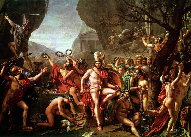 The Death of Socrates by Jacques-Louis David (1787)