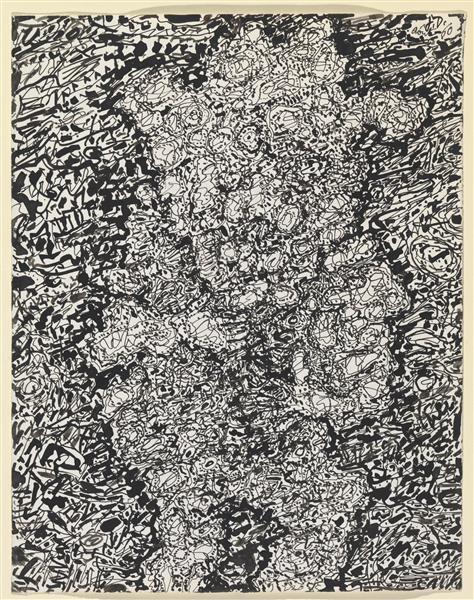 Paris Circus by Jean Dubuffet (1961)