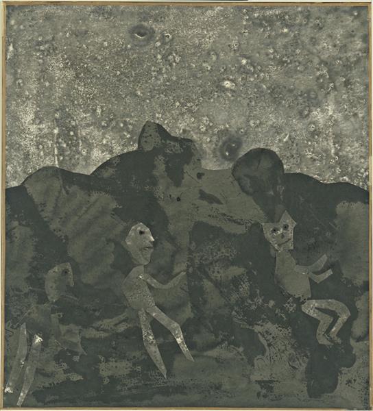 Black Earth by Jean Dubuffet (1955)