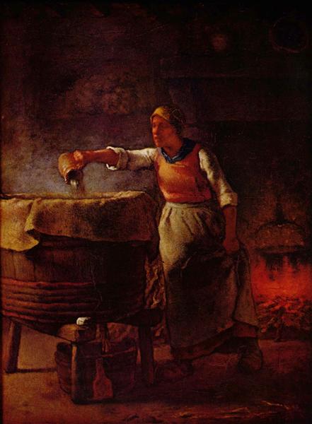 El hombre del azadón by Jean-François Millet (1862)
