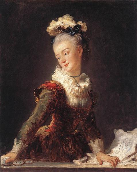 La camisa quitada by Jean-Honoré Fragonard (1770)