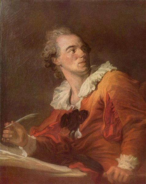 The Stolen Kiss by Jean-Honoré Fragonard (1787)