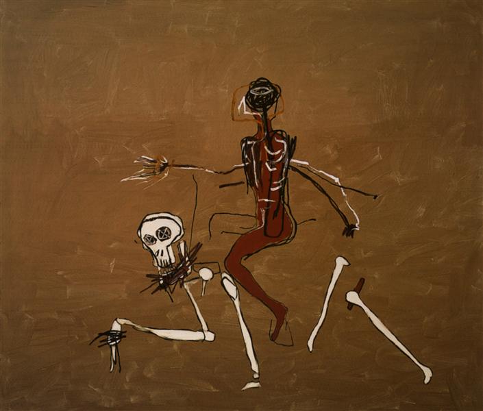 Riding with Death by Jean-Michel Basquiat (1988)