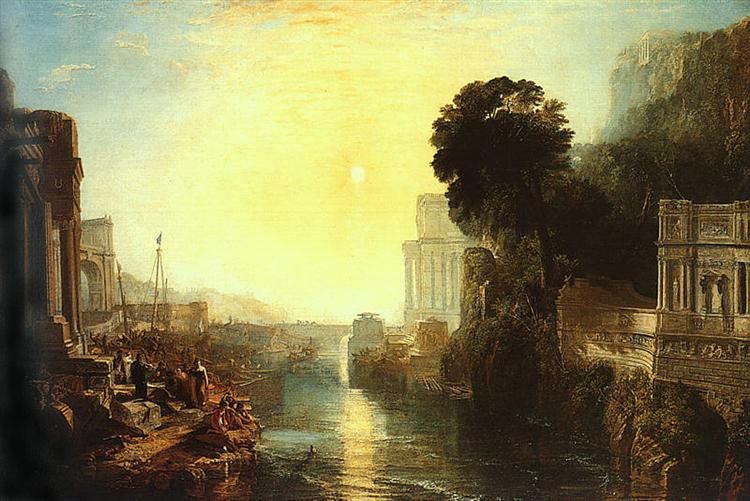 Dido construyendo Cartago by J.M.W. Turner (1815)