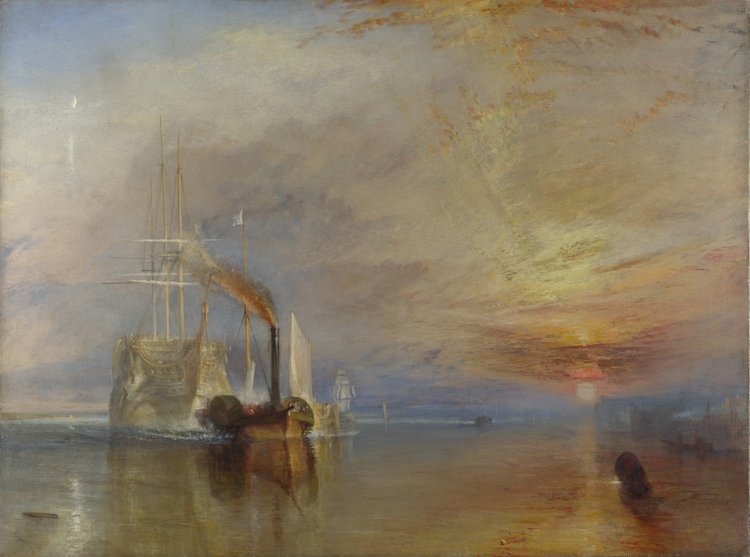 The Fighting Temeraire by J.M.W. Turner (1839)