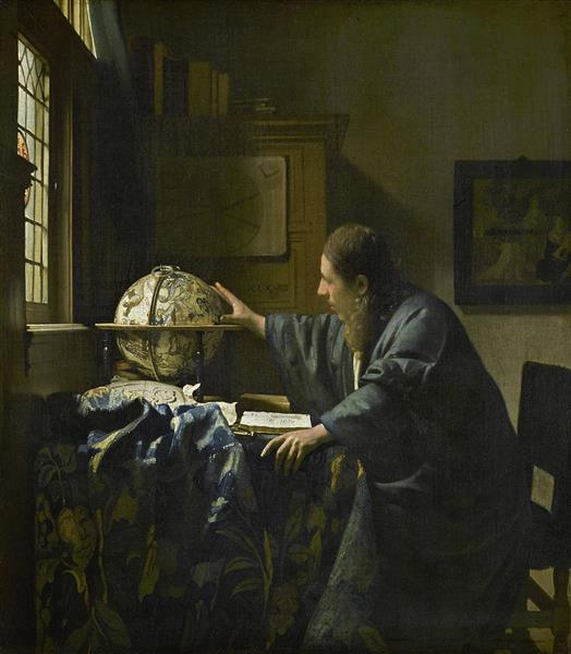 The Astronomer by Johannes Vermeer (1668)