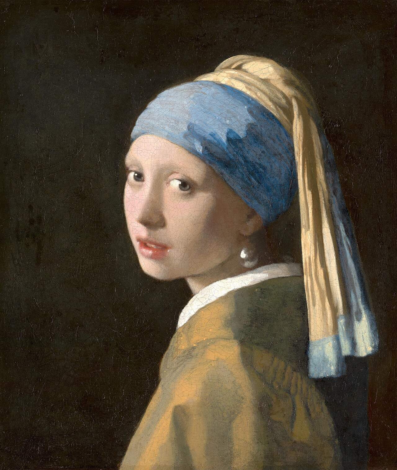 Girl with a Pearl Earring by Vermeer (1665)