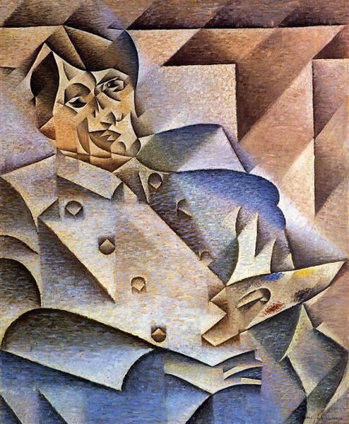 Portrait of Pablo Picasso by Juan Gris (1912)