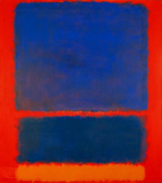 Blue and Grey by Mark Rothko (1962)