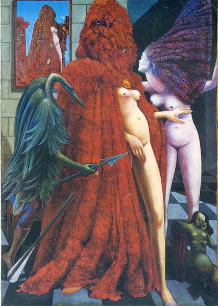 La vestimenta de la novia by Max Ernst (1940)