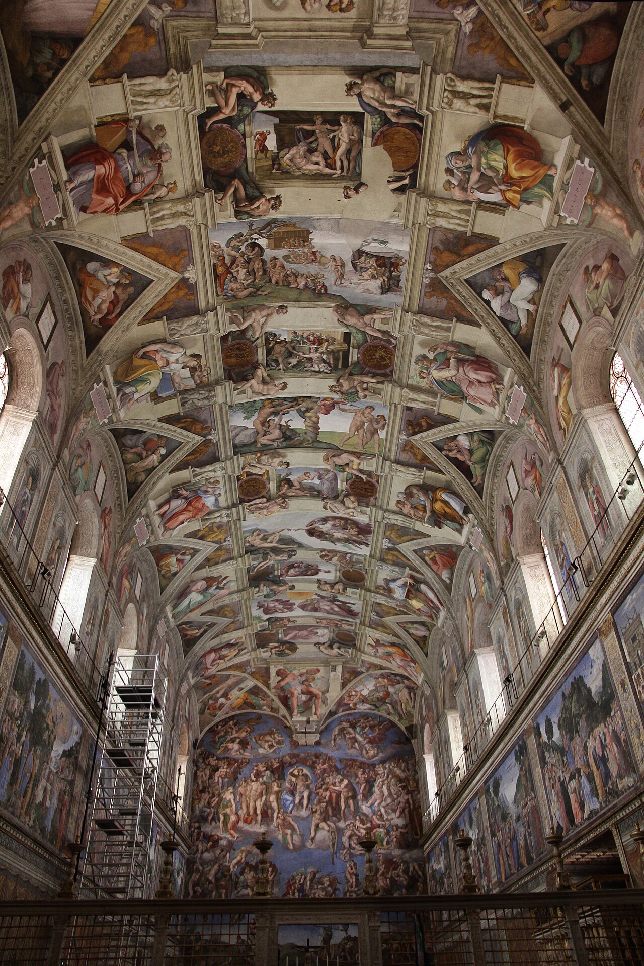 The Last Judgment by Michelangelo (1541)