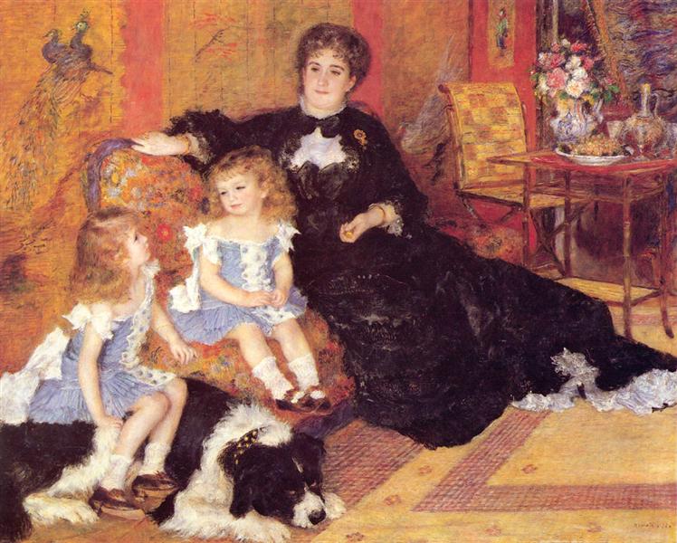 Madame Charpentier and Her Children by Pierre-Auguste Renoir (1878)