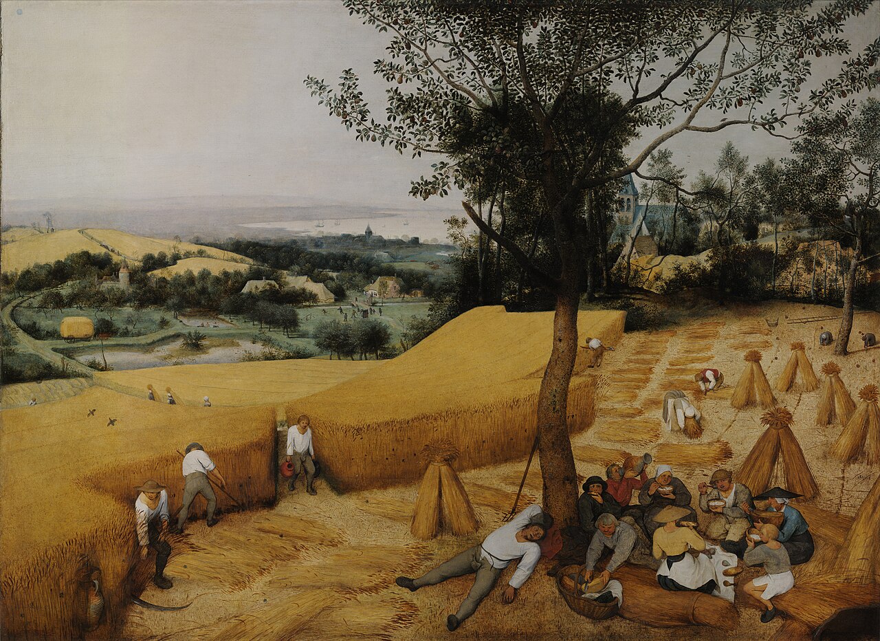 The Harvesters by Pieter Bruegel the Elder (1565)