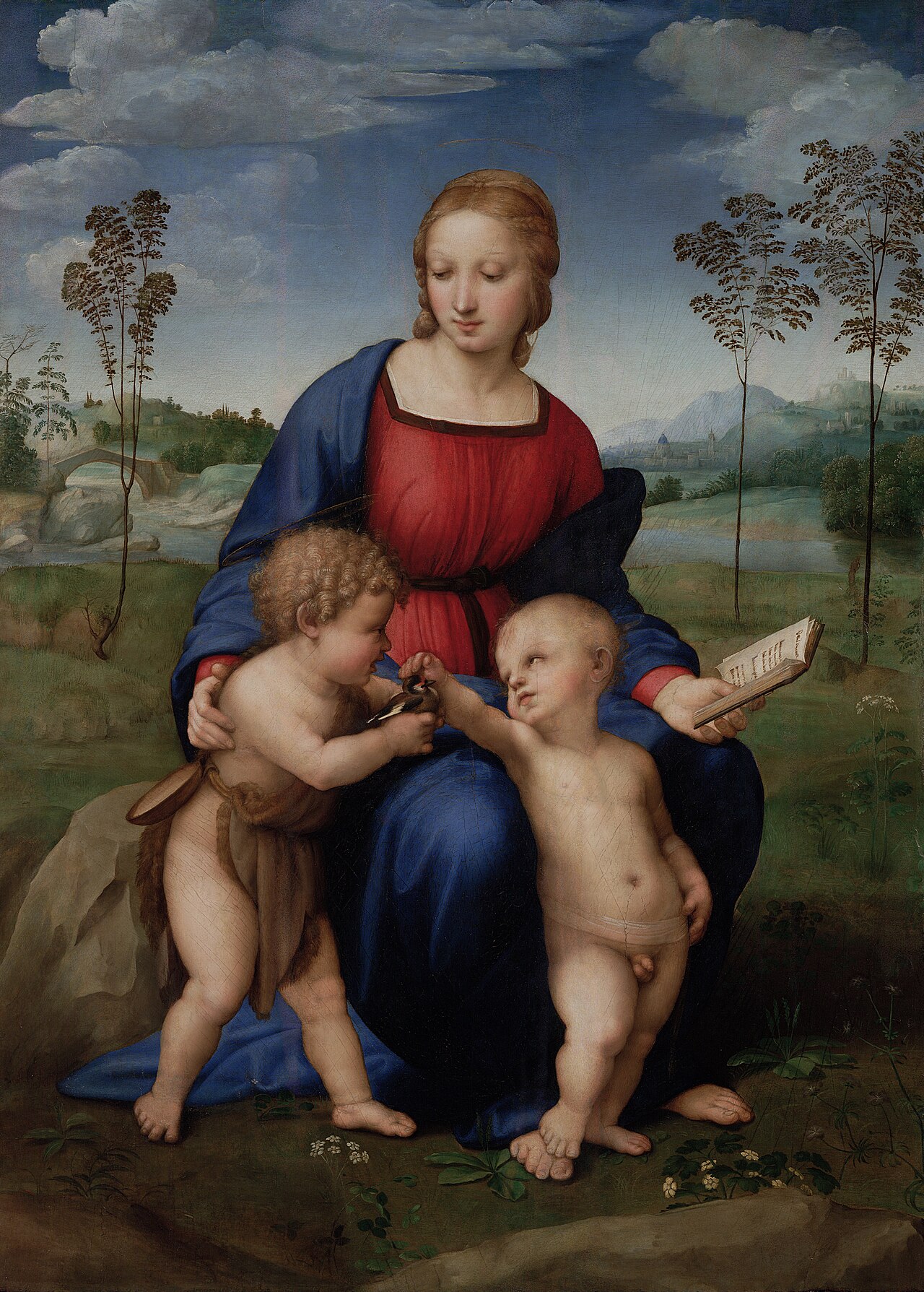 Madonna of the Goldfinch by Raphael (1506)