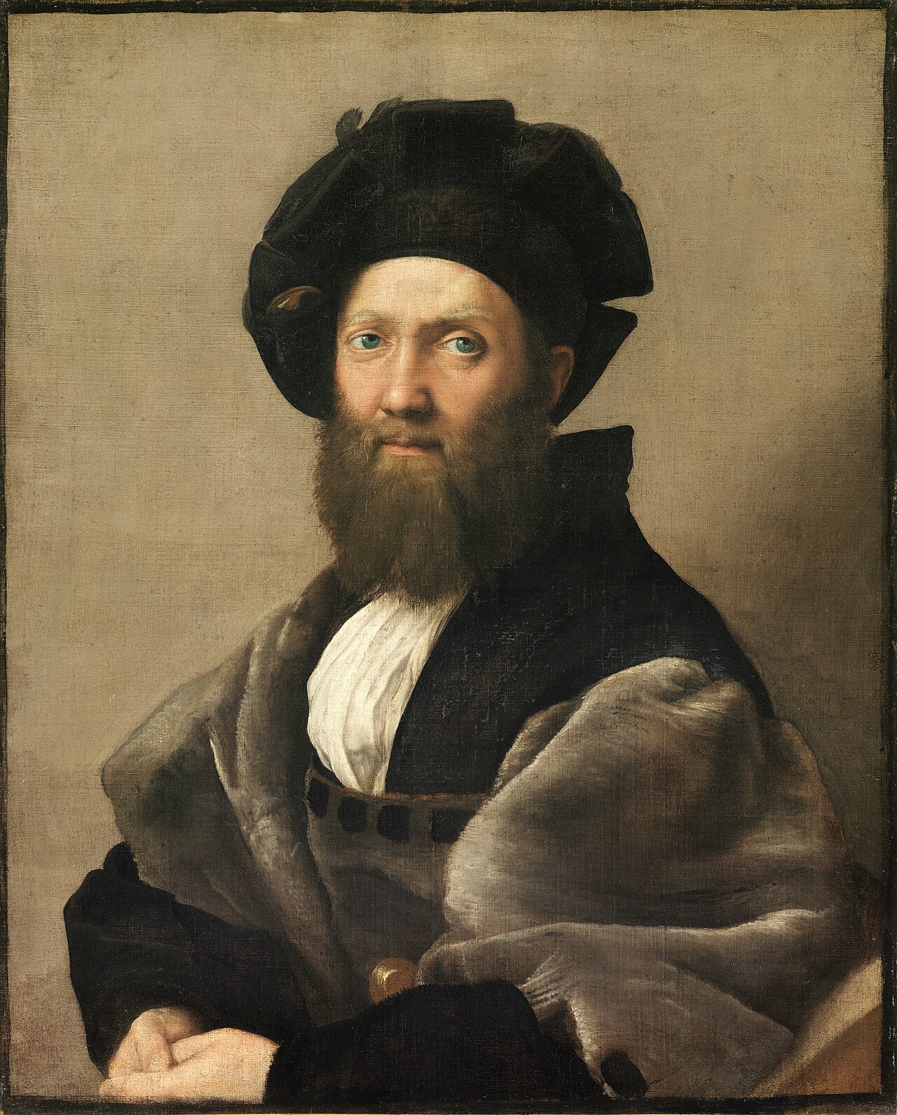 Portrait of Baldassare Castiglione by Raphael (1515)
