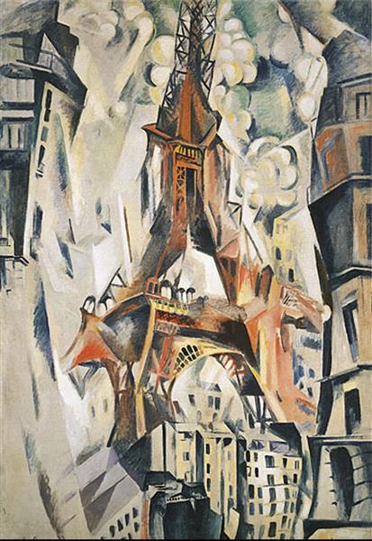 Eiffel Tower by Robert Delaunay (1911)