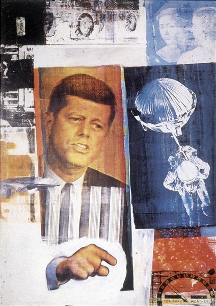 Retroactive II by Robert Rauschenberg (1964)