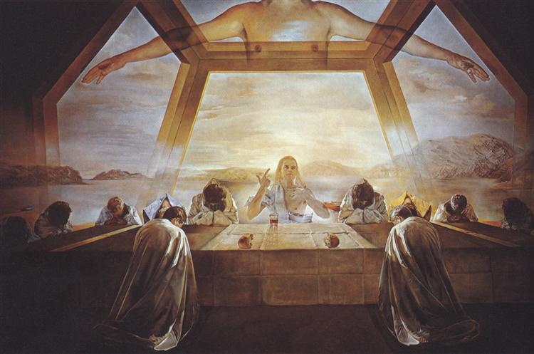 El sacramento de la última cena by Salvador Dalí (1955)