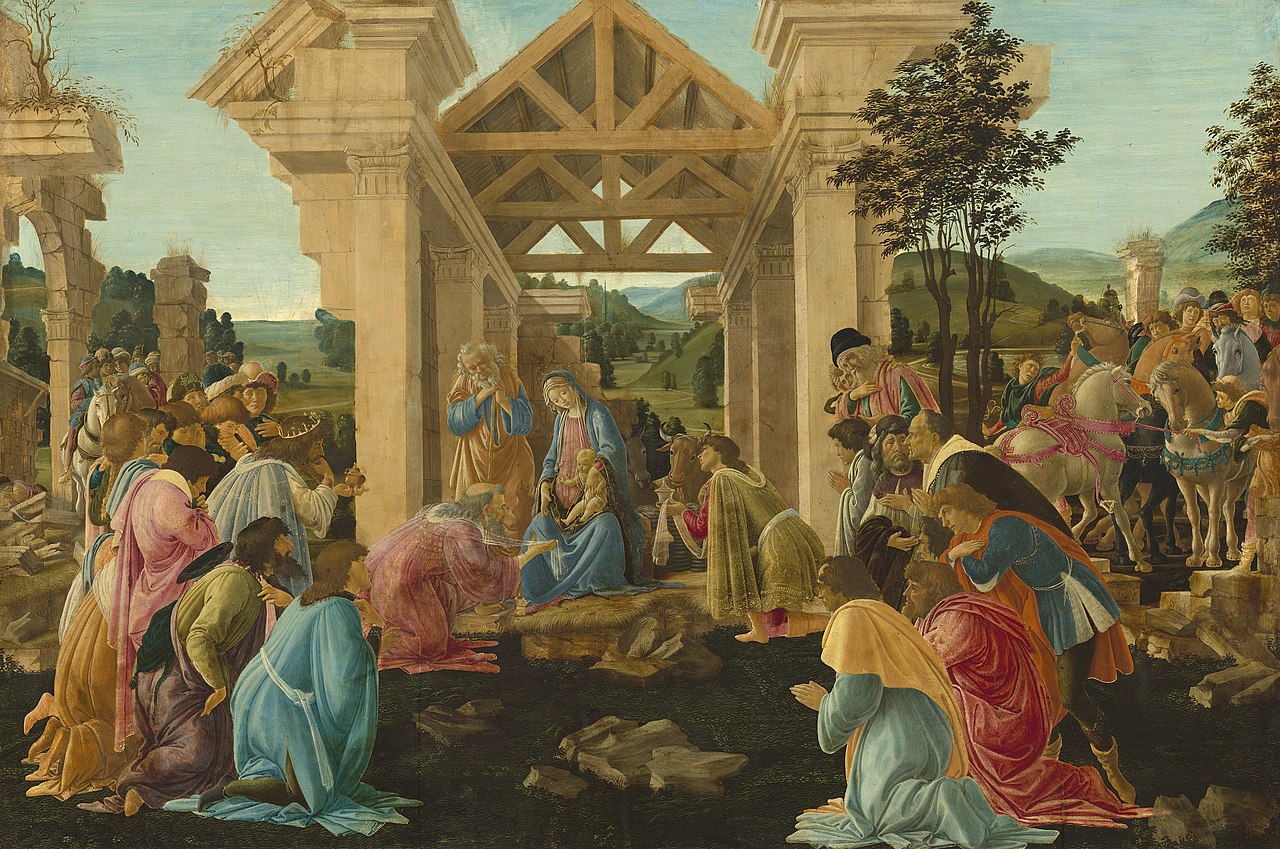 Idealised Portrait of a Lady (Simonetta Vespucci) by Sandro Botticelli (1480)