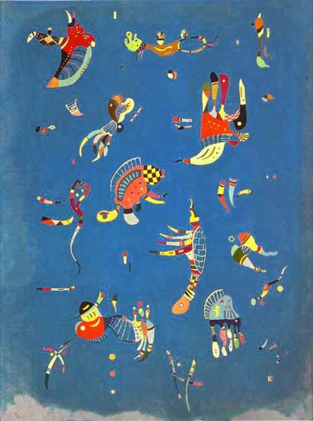 Azul del cielo by Wassily Kandinsky (1940)